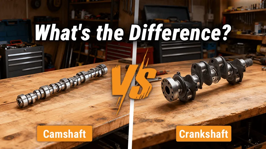camshaft vs crankshaft